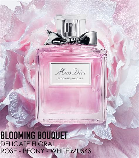 miss dior flower perfume.